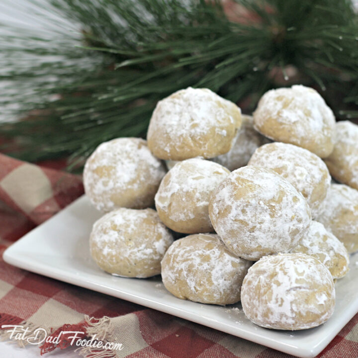 Ginger Snowball Cookies