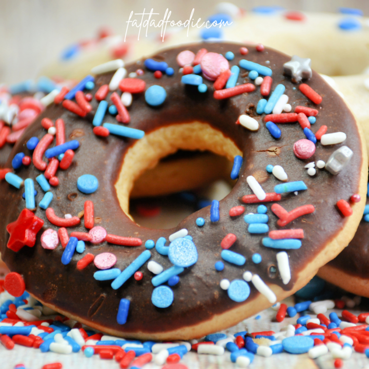 4th of July Donut Cookies