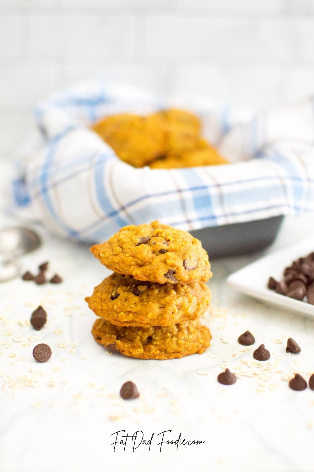 pumpkin oatmeal cookie recipe chocolate chips