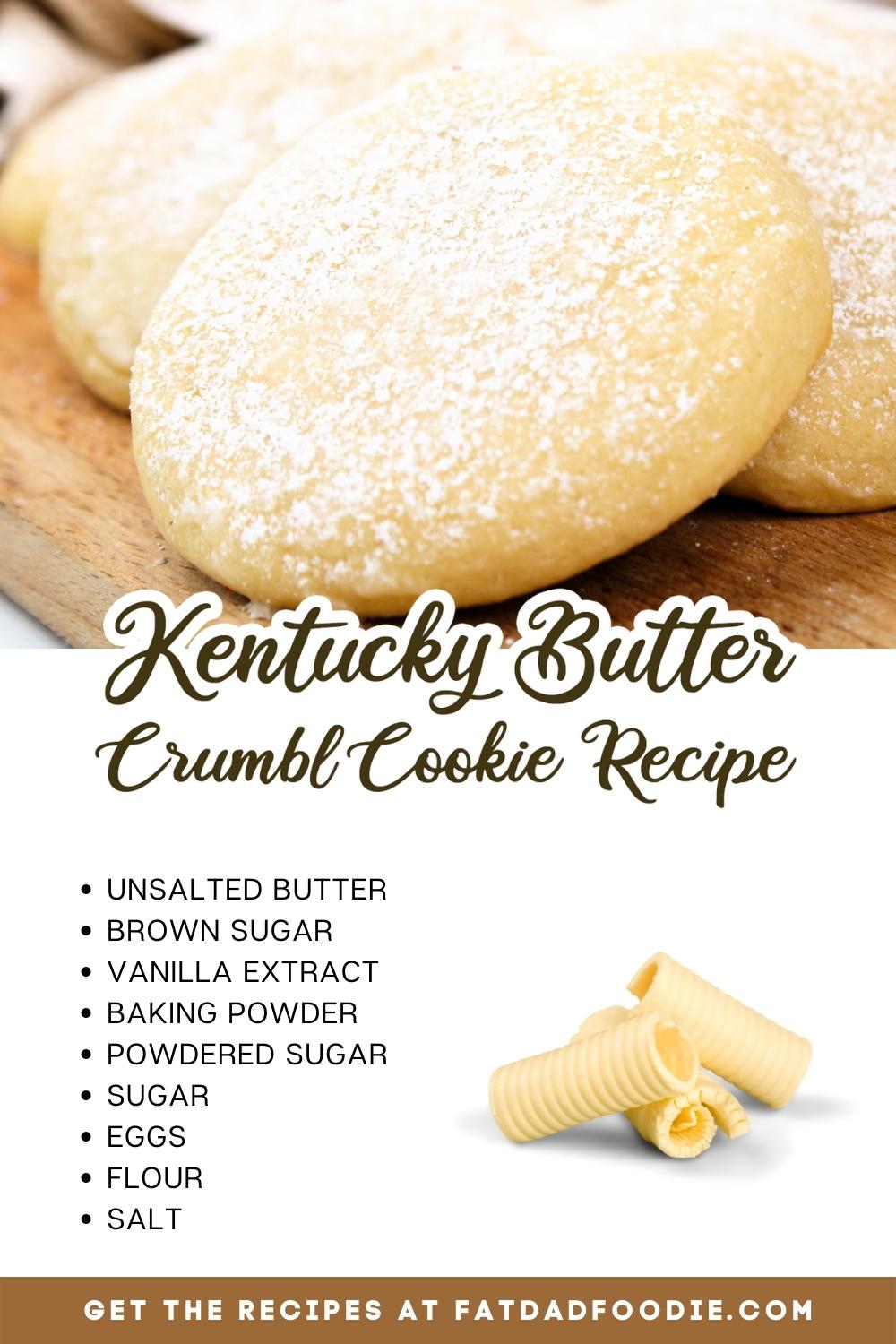 kentucky butter crumbl cookie ingredient list