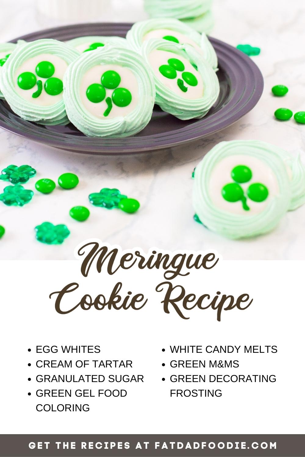 meringue cookie recipe ingredient list