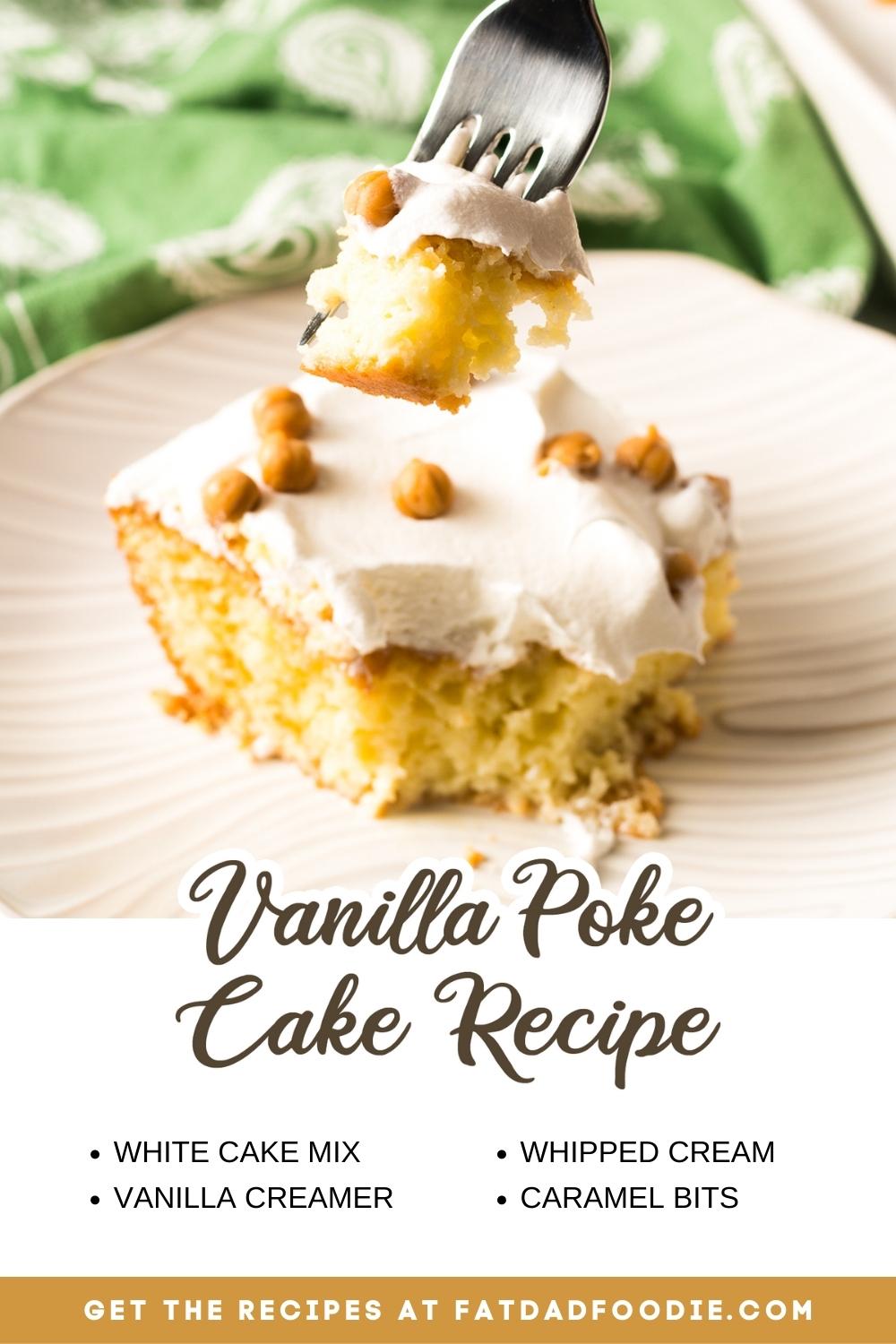 vanilla poke cake recipe ingredient list
